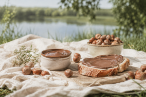 100% natūralus lazdyno riešutų kremas 300g