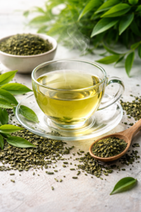 Žalioji arbata lapeliais „Sencha” 100g / 300g / 500g