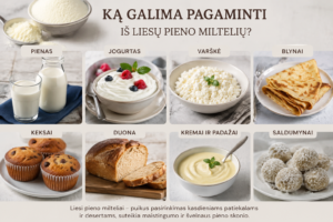Lieso pieno milteliai 1000g