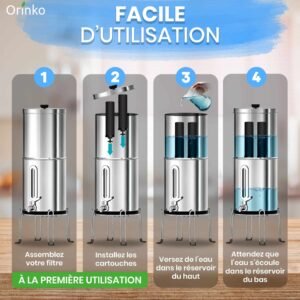 Gravitacinis vandens filtras 5,6 l