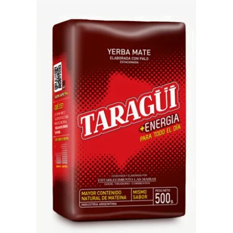 yerba-mate-taragui-energia- Taragui + Energia matė 500g TOP !!!