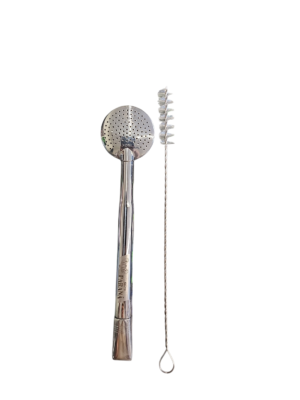 Bombilla Bortonaggio INOX 19 cm