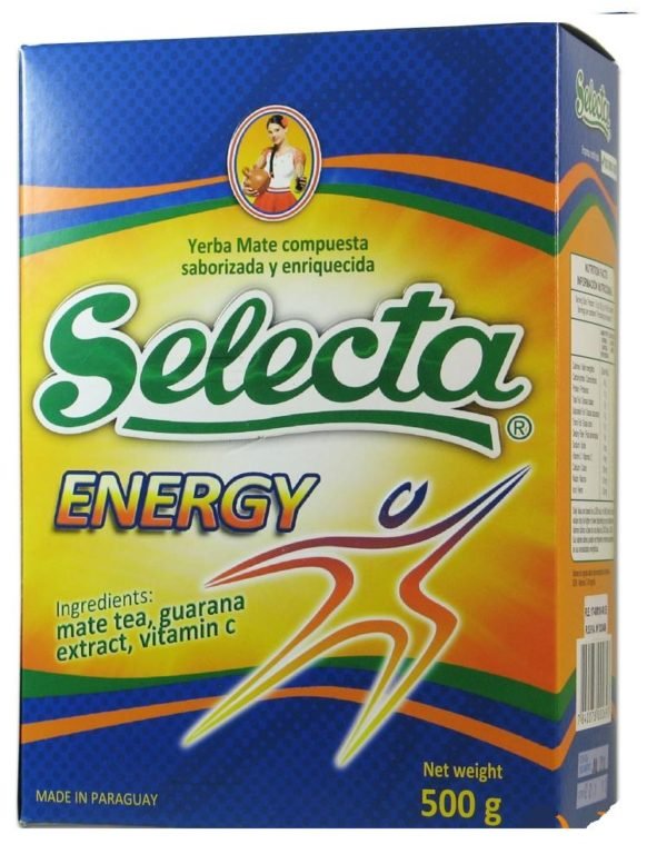 Selecta Energy Guarana + vitaminas C 500 g