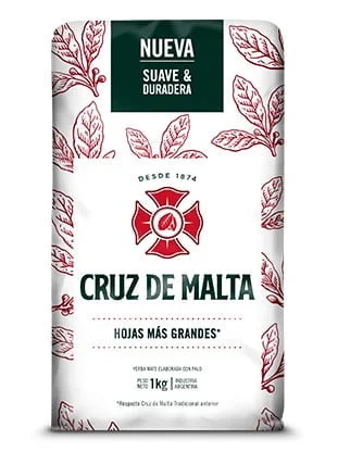 Cruz de Malta SUAVE 1000 g 1 Matė Cruz de Malta SUAVE 500 g / 1000 g TOP PREKĖ!