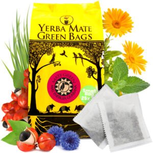 Mate Green MASS ENERGIA GUARANA pakeliais 25 x 3g