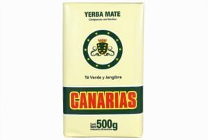 Canarias Te Verde Jengibre matė 500g