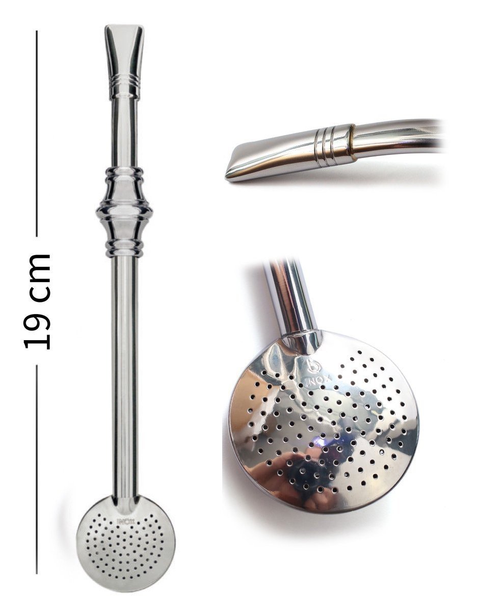 Bombilla Chim INOX Chimarrao 24cm
