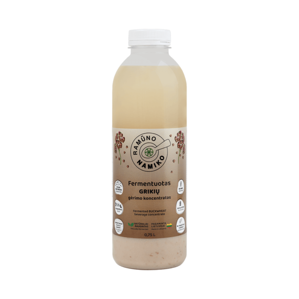 NAMIKO Fermentuotas GRIKIŲ gėrimo koncentratas 750ml.