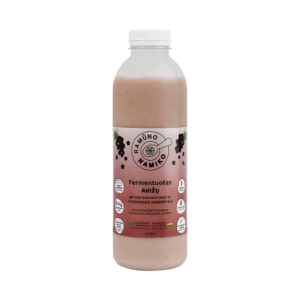 NAMIKO fermentuotas avižų gėrimo koncentratas SU JUODAISIAIS SERBENTAIS, 750ml