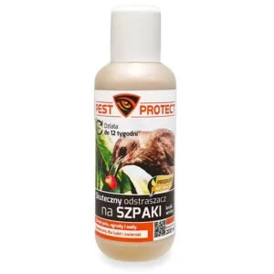 Priemonė nuo varnėnų, varnų, kėkštų – PEST PROTECT 200ml