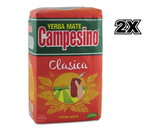 Campesino classic matė 500 g x 2 vnt (tik 6,69 eur)