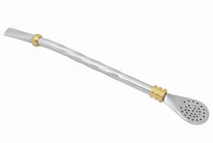Bombila Cuchara Gravado INOX 18 cm