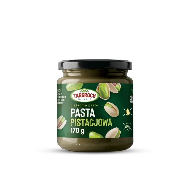 pasta-pistacjowa 100% Premium natūralus pistacijų kremas 170g TOP PREKĖ !