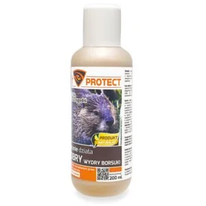 Priemonė nuo bebrų, ūdrų, barsukų PEST PROTECT 200ml