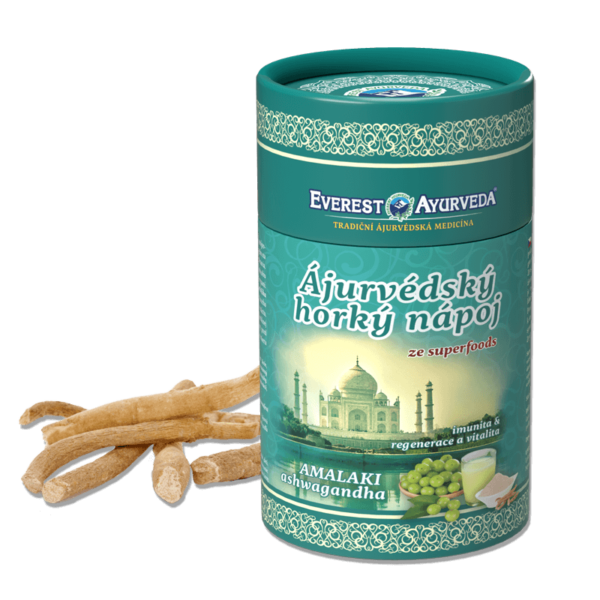 Ajurvedinis gėrimas Amla Ashwagandha, Everest Ayurveda, 100g