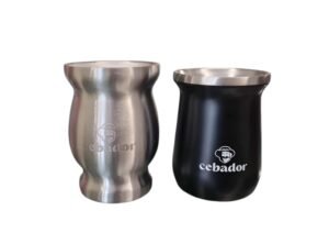 Kalabaza CEBADOR 190 ml (įvairių spalvų) + DOVANA bombila 18cm