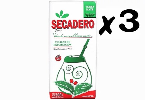 Matė Secadero Traditional 500g x3 vienetai (vieneto kaina 7,59 eurai)