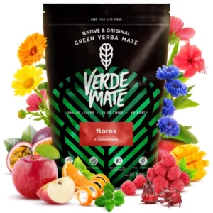 Matė Verde Mate Green Flores 500g