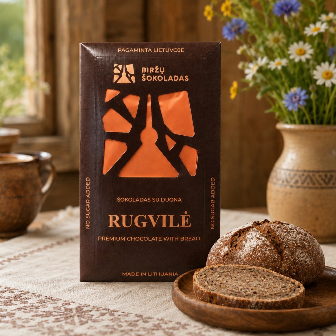 Rugvilė – šokoladas su duona 75g