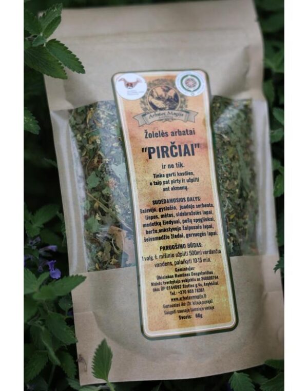 Žolelės arbatai „PIRČIAI“