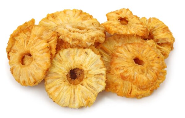 Džiovinti ananasų griežinėliai su 5% cukraus 500g / 1000g