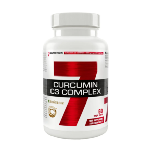 Kurkuminas + Piperinas (Curcumin C3) kompleksas 500mg 60 kaps.