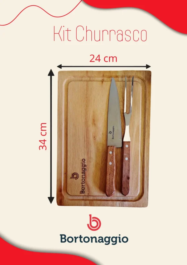 Rinkinys griliui Bortonaggio Kit Churrasco - Image 3