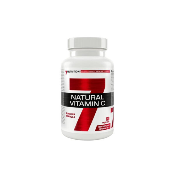 Natūralus Vitamin C 60 kapsulių