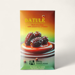 Datulių šokoladas "Datulė" 77g