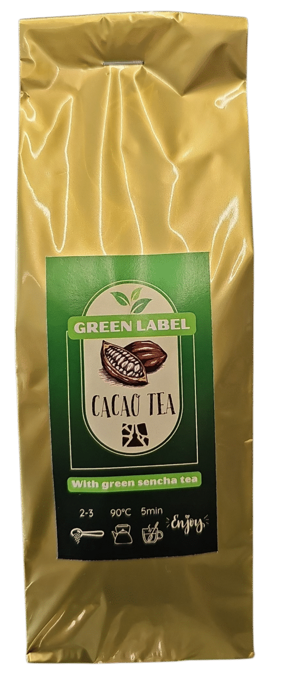 Kakavos arbata, GREEN LABEL su žaliaja Senčia arbata 135g