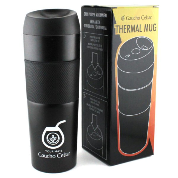 Termosinis puodelis su dangteliu 450ml - Image 3