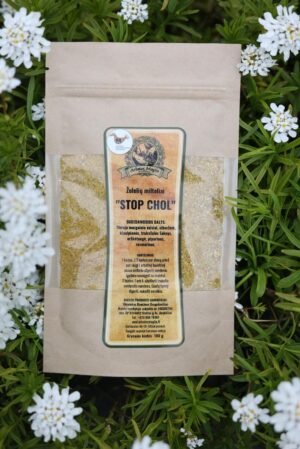 Žolelės milteliais "STOP CHOL"