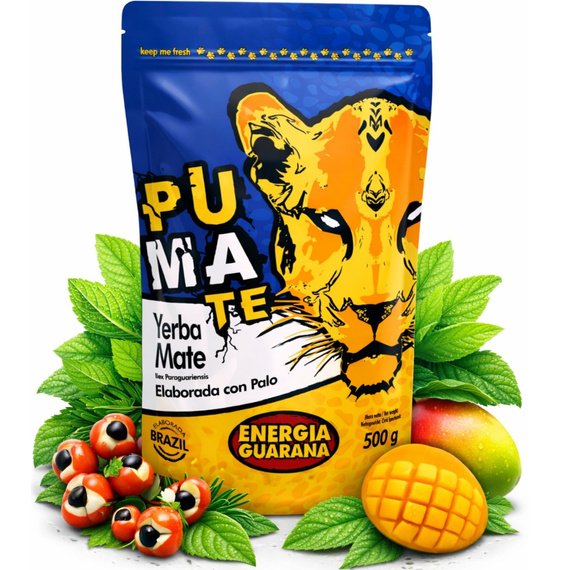 Mate PumaTe Energia Guarana 500g