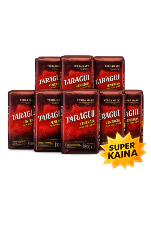 Taragui MAX 10 pakelių Taragui + energia