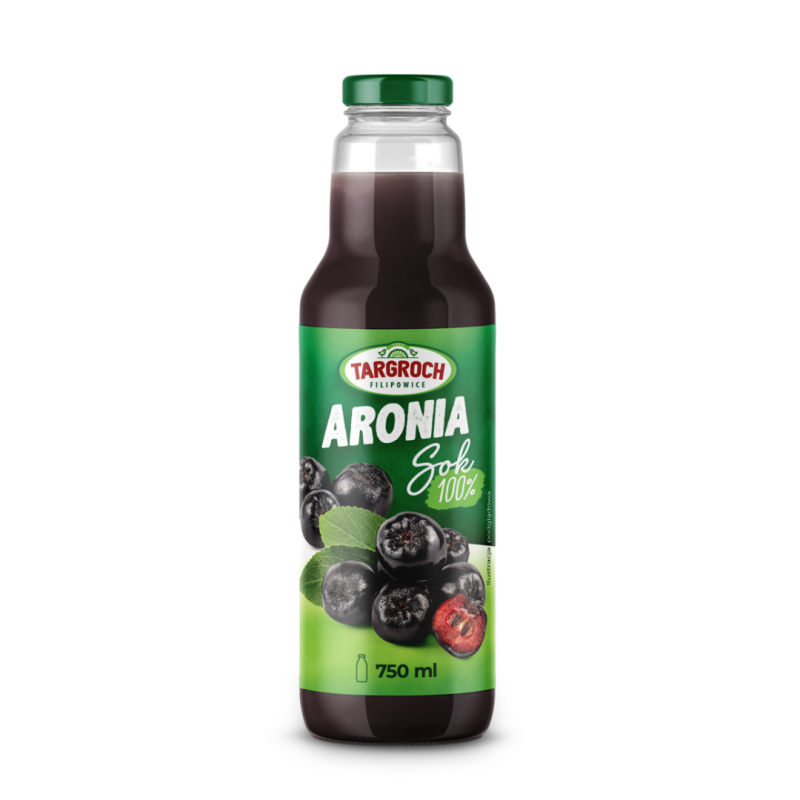 Aronijų sultys 100% 750 ml