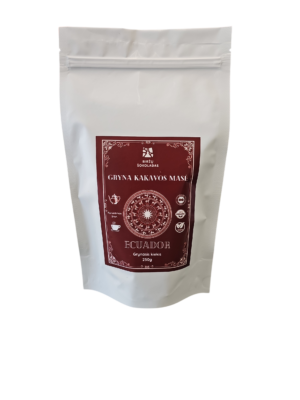 Gryna kakavos masė EQUADOR 250g