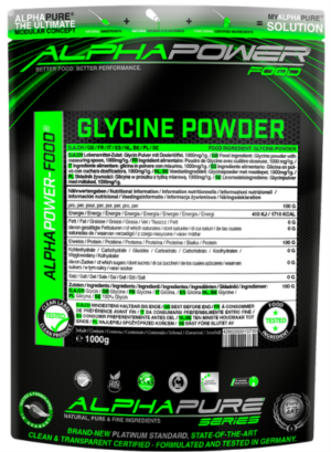 L-Glicinas 500g/1000g – 1000 g.