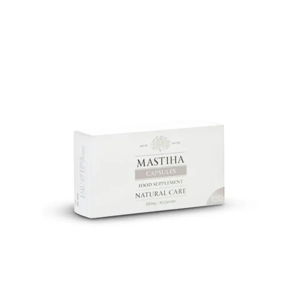 Natūrali Mastiha 100% – 30 kapsulių (po 350 mg)