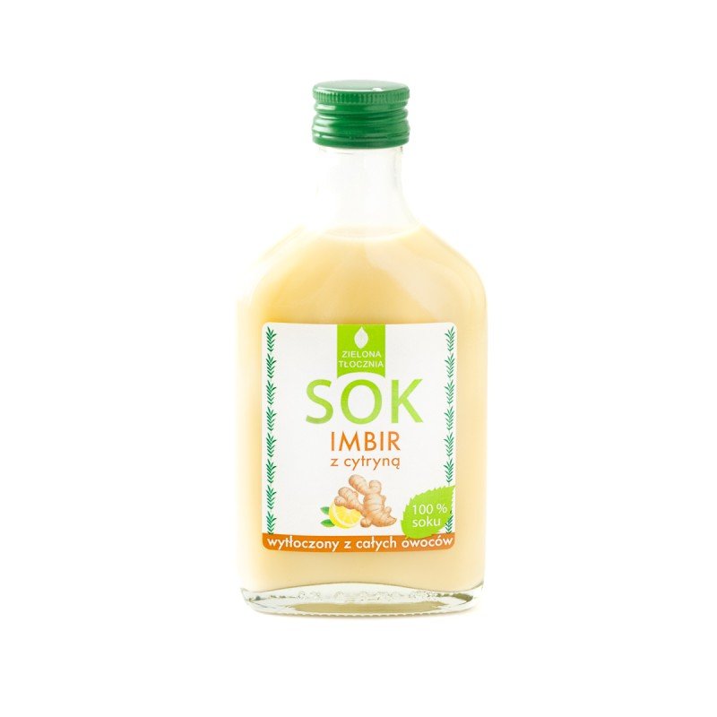 100% natūralios imbiero ir citrinų sultys